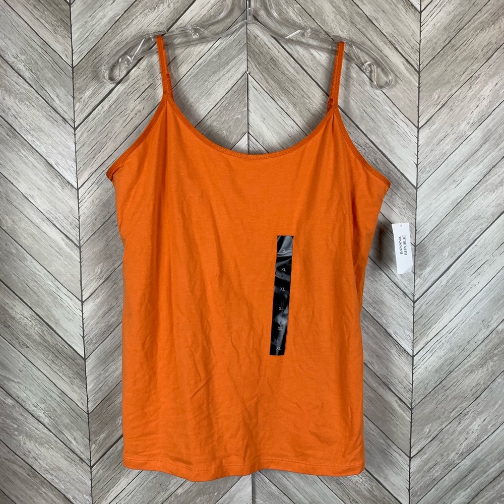 NWT Banana Republic orange tank top XL